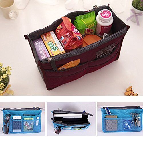 Purse Organizer Insert Women Travel Insert Handbag Liner Tidy Organiser OCD Gift